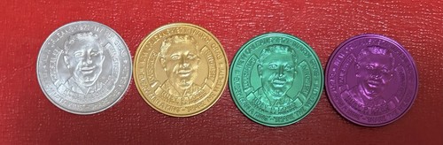 1971 mardi gras doubloons - gras,